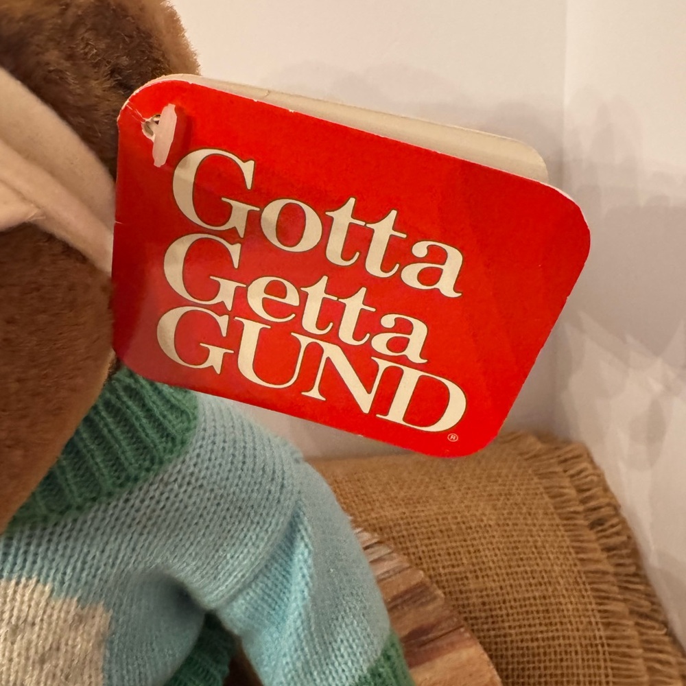 GUND plush Teddy Bear Golfer NWT new complete golf club golfing teddy - Picture 11 of 14